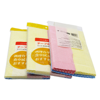 Tissu en rayonne et viscose à motif ondulé super absorbant d'eau du Japon Daiso pour le lavage de la vaisselle
