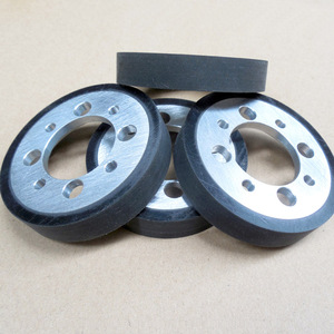 Tùy Chỉnh Nhựa Cao Su Tráng Mài Con Lăn Polyurethane Bánh Xe Ròng Rọc - Product Image 3