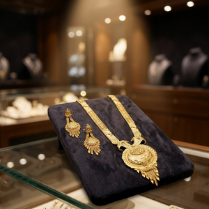 Colliers longs plaqués or 14K, 18K, 24K en gros – Bijoux de mode traditionnels, parures de bijoux en or rempli, Oro Joyería - Product Image 3