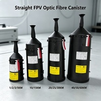 FPV Fiber Optic Module Aerial Vehicle Invisible Cable 3KM 5KM 10KM 20KM Long Range Video Transmission