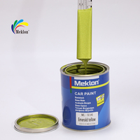 Peinture automobile acrylique 1K durable et inoffensive, application par pulvérisation, revêtement liquide imperméable pour correspondance des couleurs