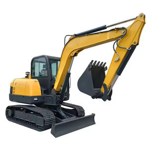 Nouvelle mini-excavatrice hydraulique Liugong 906F avec moteur Yanmar, 6 tonnes, nouvelle excavatrice sur chenilles pour travaux de terrassement - Product Image 1