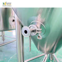 Cuve de Fermentation Conique à Double Enveloppe 200L en Acier Inoxydable – Fermenteur de Bière Industriel pour Brasserie