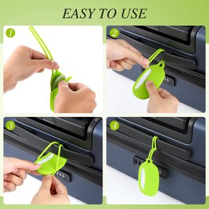 Étiquette de bagage personnalisée en PVC souple pour cadeaux promotionnels, idéale pour les hôtels et les valises – Fabricant professionnel - Product Image 5