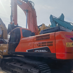 Excavadora Usada Doosan DX340LC de 34 Toneladas de Corea del Sur, Excavadora de Cadenas Usada a Bajo Precio, Doosan 340 en Buenas Condiciones - Product Image 4