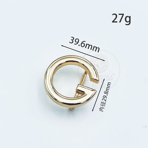 Boucle de ceinture TANAI de style vintage en alliage de zinc de 30 mm, sans nickel, écologique, accessoires de sécurité professionnels et classiques - Product Image 6