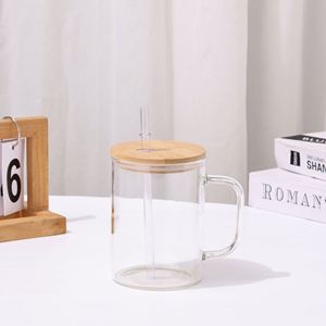 แก้วขายส่งโดยตรง ขนาด 15 ออนซ์ พร้อมหูจับ สำหรับร้านชานมไข่มุก - Product Image 3