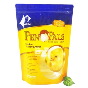 Sacchetto a soffietto laterale personalizzato sacchetto di imballaggio per mangime per polli pollo N sacchetto di mangime per polli sacchetto di imballaggio per pollame - Product Image 1