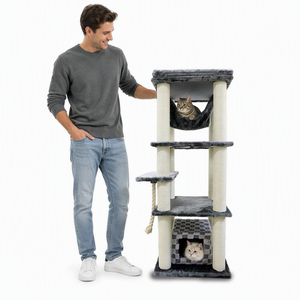 Ultimate Circle Sratch Post Sisal Cat Tree Productos <span class=keywords><strong>Para</strong></span> <span class=keywords><strong>Gatos</strong></span> Wood Scraper Tree Pet Houses <span class=keywords><strong>para</strong></span> <span class=keywords><strong>gatos</strong></span> - Product Image 4