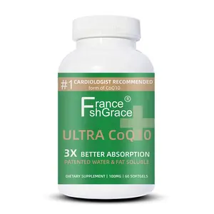 CoQ10 Förderung der kardio vaskulären Gesundheit und der zellulären Energie CoQ10 Supplement Powder Capsules