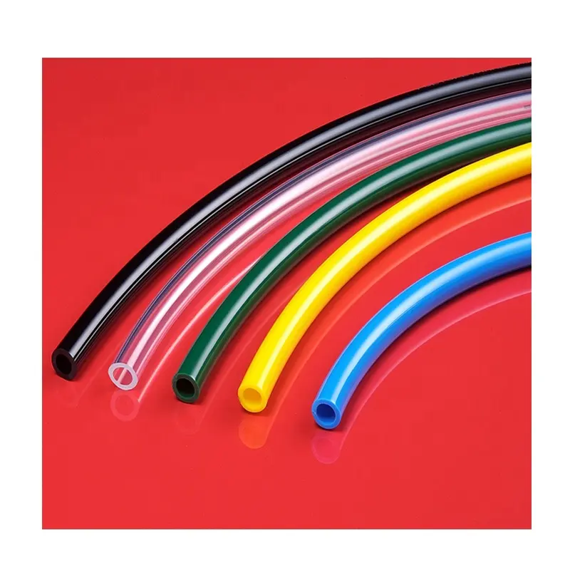 Nylon Polyurethane Hose PU Tube 3 4 6 8 10 12 14 16mm Blue White Black Clear Transparent PU Water Hose Pneumatic Air Hose