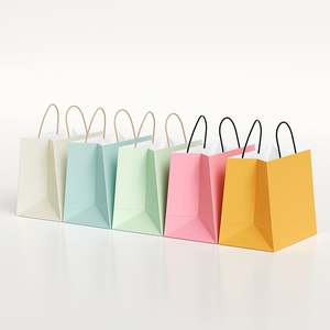 Large Size Luxury Clothes Packaging Paper <b>Bag</b> With Your Own Logo Recycled Brown <b>Kraft</b> Paper <b>Bag</b> Custom Shopping Gift Packaging - Product Image 3