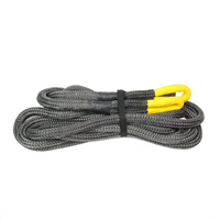 Sangle de remorquage robuste, résistance à la rupture de 30 000 lb, sangle de récupération pour remorquage de camions 4x4 et véhicules tout-terrain