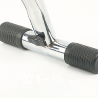 Barres de push-up assis pour équipement de fitness de haute qualité avec support en mousse