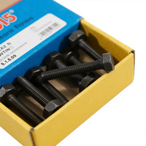 Boulons et écrous de chariot en <span class=keywords><strong>titane</strong></span> et acier inoxydable haute résistance, norme DIN, 904L 304 316 UNS S31254 - Product Image 6