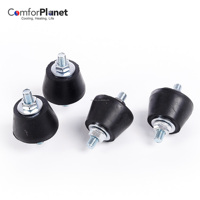 NOUVEAU Support anti-vibration en caoutchouc pour générateur et climatiseur mini-split industriel sur mesure pour usine HVACR, avec amortisseur de chocs
