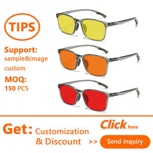 핫 세일 키즈 블루 라이트 차단 안경 안티 블루 차단제 컴퓨터 게임 읽기 오렌지 렌즈 처방 개인화 - Product Image 2