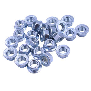 Pièces de générateur à essence en acier au carbone, incluant écrou à filetage fin M12, écrou à bride hexagonale 1.25 et fixation anti-desserrage pour vilebrequin - Product Image 4