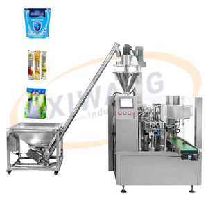 เครื่องบรรจุภัณฑ์ซิปแบบ Doypack ไฟฟ้า พร้อมใช้งาน บรรจุภัณฑ์แบบตั้งได้ สำหรับบรรจุผงอาหารอเนกประสงค์และเครื่องดื่ม - Product Image 1