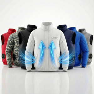 Nuova Giacca Estiva Ricaricabile con Ventilatore per Lavoratori, Traspirante e Lavabile, Vendita all'Ingrosso - Product Image 1