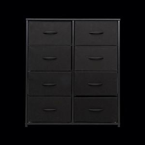 Commode autoportante moderne en tissu pour salon, durable, avec panneaux en MDF et acier inoxydable, en pin, disponible en plusieurs couleurs - Fournisseur en gros - Product Image 1