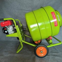 Mélangeur de béton Mobile 280l 350l 400l ciment de mortier Portable petit mélangeur de béton électrique