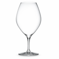 Verres à vin rouge en cristal de luxe avec design transparent, option de logo personnalisé, style classique