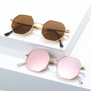 2024 Versandbereiter neuer modischer Metallrahmen-Sonnenbrille hochwertiger modischer Designer Herren Sonnenbrille für Damen