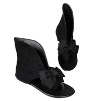 Sandales plates à bride cheville, style rétro, bout ouvert, légères, chaussures d'été tendance pour femmes - Grande Vente