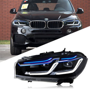Feux avant LED haut de gamme pour BMW X5 F15 2014-2018, modèle du Nouvel An, <span class=keywords><strong>carrosserie</strong></span> de véhicule avec tension 12V - Product Image 1
