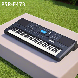 Lựa Chọn Hàng Đầu Cho Bạn Yamahaa Chuyên Nghiệp PSR-E473 Đàn <span class=keywords><strong>Piano</strong></span> Di Động Bàn Phím Với Chức Năng Giảng Dạy Cho Người Mới Bắt Đầu, Trẻ Em & Sinh Viên - Product Image 1