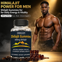 Gummies de Shilajit de l'Himalaya 100% pur Shilajit Gold pour hommes et femmes