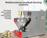 Machine de fabrication de croquettes à entretien facile, machine à former des tourtes à la viande, machine à fabriquer des boulettes de porc, de poisson, de bœuf et de poulet