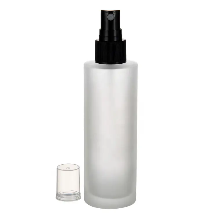 Round Shape 85ml Frost Glass Perfume Spray Bottle Bottle Spray Glass with Spray Pump