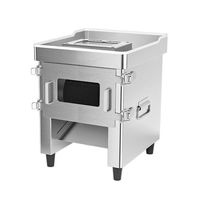Trancheuse à viande automatique, coupe-viande, trancheuse en dés, déchiqueteuse pour bœuf frais, porc, poulet, machine à couper les légumes 5 mm