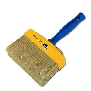 Brosse à poils blonds avec manche en plastique 7x3 cm - Product Image 1