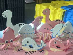 2025 nouveau design fabrication dynamique dinosaures <span class=keywords><strong>bain</strong></span> Puzzles jouets de <span class=keywords><strong>bain</strong></span> pour les tout-petits <span class=keywords><strong>mousse</strong></span> <span class=keywords><strong>bain</strong></span> Puzzles pour enfants âgés de 18 mois - Product Image 5