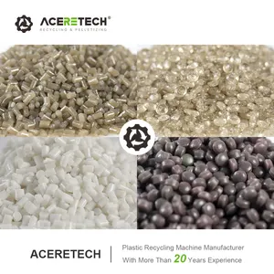 Accessori liberi rifiuti PET/Nylon PA6 PA66 Film di plastica granulazione che fa linea di produzione macchina pelletizzante ACS-H1200/160