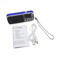 Nouveau Lecteur MP3 Radio FM Numérique Portable L-088 avec Mini Poignée, Stéréo Hi-Fi, Batterie Rechargeable et Haut-parleur Intégré, Prise en Charge TF - Modèle 2025 à Succès
