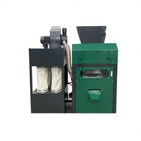 Ligne de recyclage automatique de fil de cuivre Genrytech, directement de l'usine, 200 kg/h, système complet de granulation de câbles usagés, type sec, CE16kw PLC