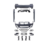 Kit de carrosserie de conversion style M-Tech pour BMW Série 3 E92 E93 LCI 2010-2013 avec pare-chocs avant, pare-chocs arrière et jupes latérales