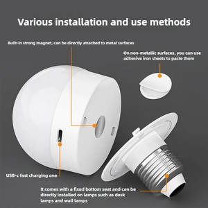 Usine En Gros 16 <span class=keywords><strong>Couleur</strong></span> Portable Aspiration Magnétique Base Amovible 5V 5W RGB <span class=keywords><strong>Ampoule</strong></span> Télécommande Dimmable Timed E26/E27 <span class=keywords><strong>Ampoule</strong></span> - Product Image 3