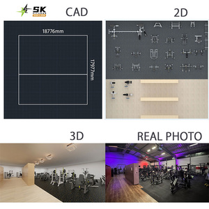 SK Professional Commercial Independent <span class=keywords><strong>High</strong></span> <span class=keywords><strong>Row</strong></span> Seated Low <span class=keywords><strong>Row</strong></span> Machine Plate Loaded Adjustable Strength Training Gym Equipment - Product Image 4