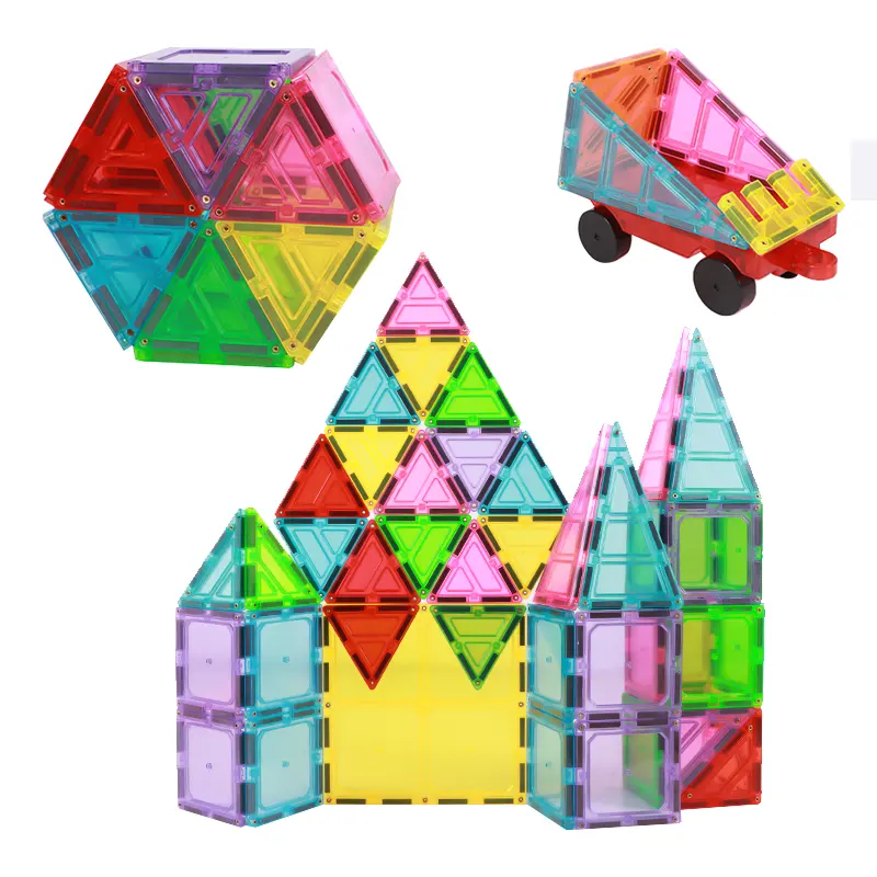 Magna-Tiles Builder Set The Original Magnetic Building Tiles for Creative Open-Ended Play, Educational Toys for Children Ages 3