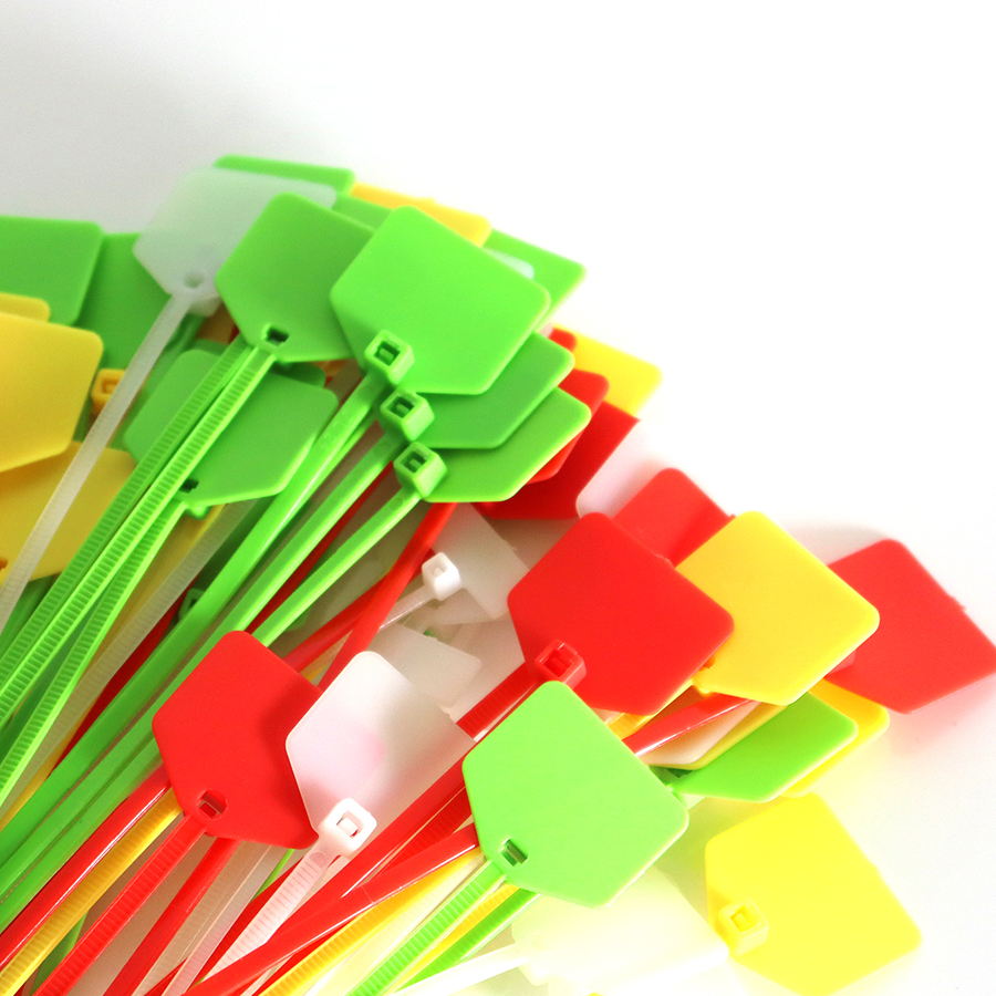Plastic Tags with Zip Tie - Secure Your Assets Efficiently
