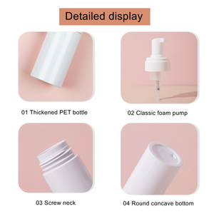 En çok satan boş plastik 250ml siyah el sabunu köpük şişesi indirim için - Product Image 4