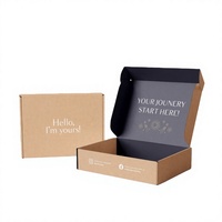 Boîte cosmétique en papier ondulé personnalisée de luxe avec logo et finition gaufrée pour les produits de soin de la peau et de maquillage