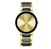 ORLANDO Nouvelle Montre Tendance Mode Affaires Acier Inoxydable Quartz Luxe Couple Amoureux Élégante Délicate Aiguilles Homme Femme