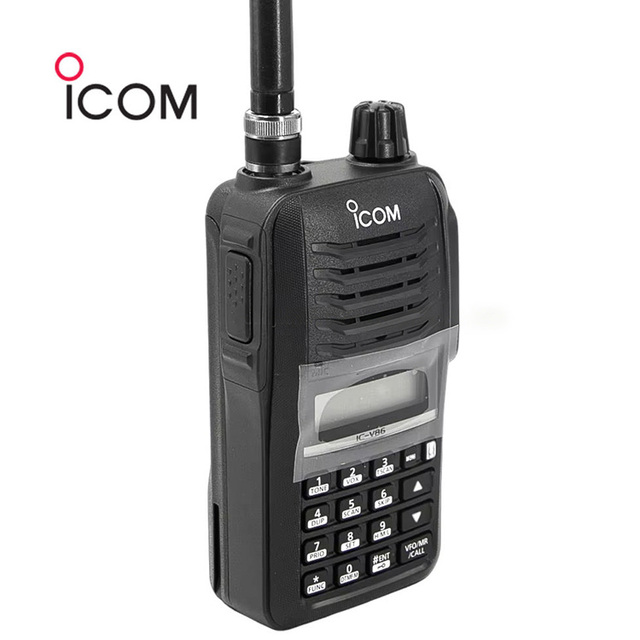 Icom IC V86 7 Watts VHF Ham Walkie Talkie Long Range Handheld Two Way Radio Talkie-walkie
