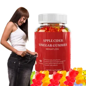 高品质素食酮苹果醋ACV软糖减肥排毒天然平腹